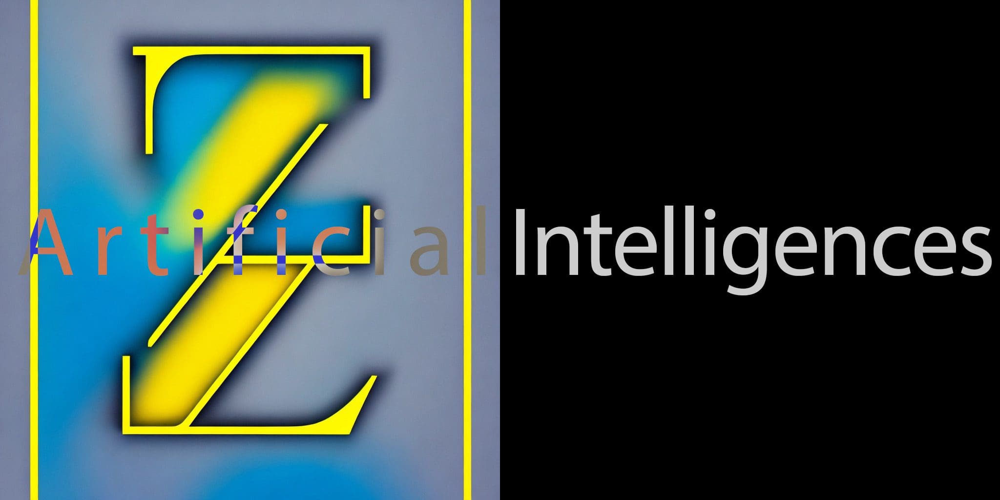 A distorted letter Z